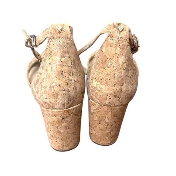 Sam Edelman Yaro Cork Sandal Block Heels- Size 9 - Picture 7 of 10